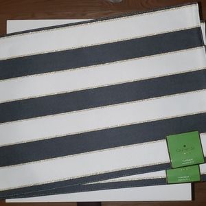 Kate Spade ♠️ 2pc Placemats NWT
